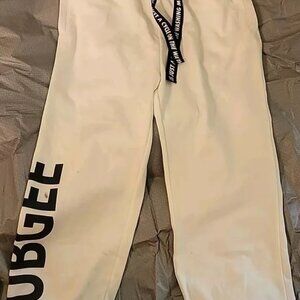 Dubgee by Whoopi Branded Jogger Sweatpants Small NWT